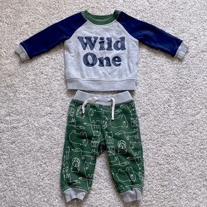 Baby Gap sweatshirt and pants